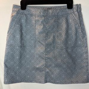 PrAna Kara Silver Spain Skirt Size 4